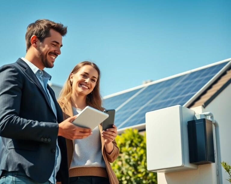 thuisbatterij zonnepanelen