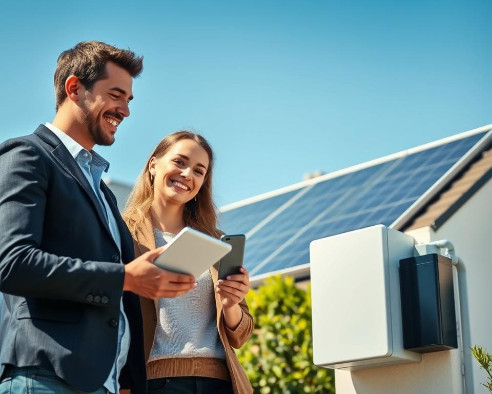 thuisbatterij zonnepanelen