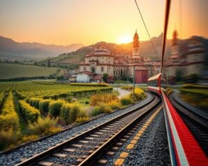 treinreis Italië