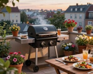 barbecue voor klein terras