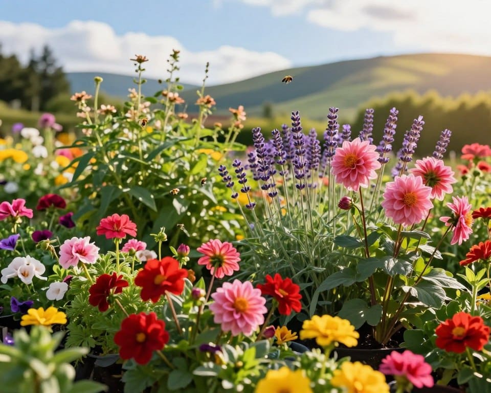 langbloeiende planten