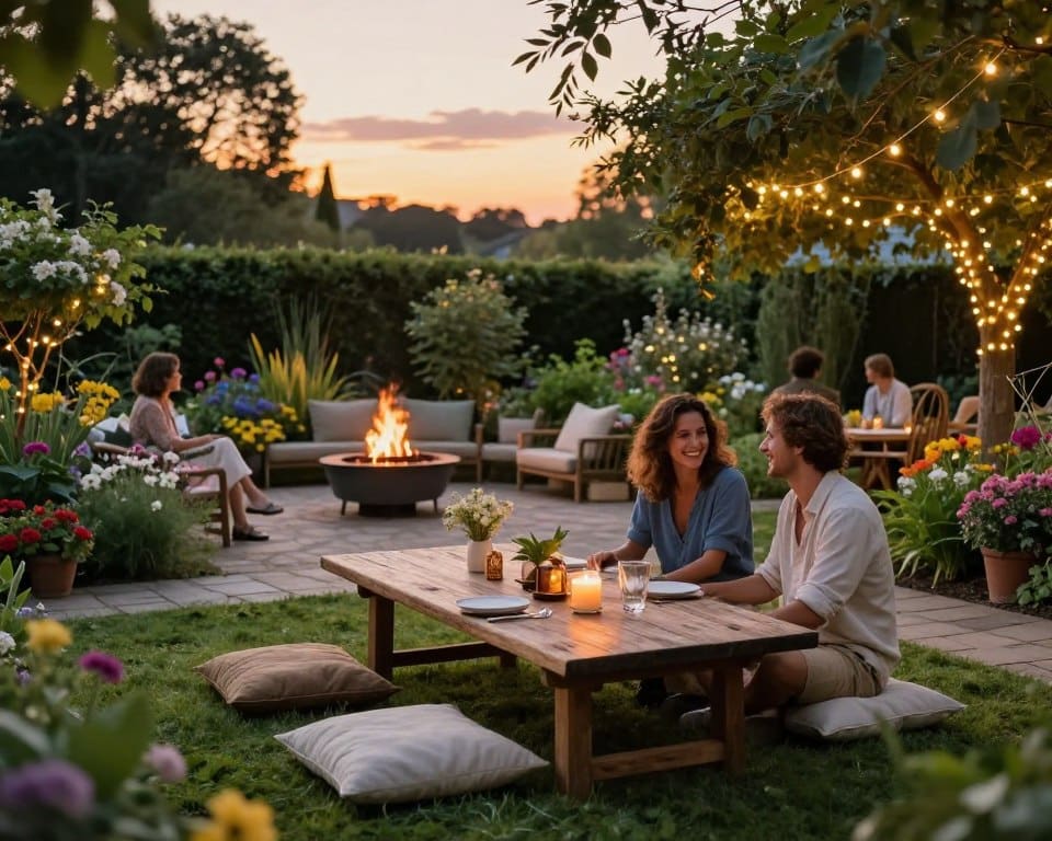 tuin voor zomeravonden
