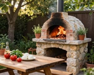 pizzaoven buiten