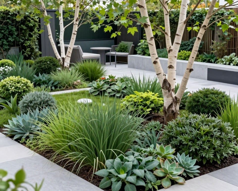 planten voor moderne tuin